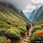 Home 23 소말리아에서 가장 높은 산 - A breathtaking panoramic view of the Shimbiris mountain summit surrounded by dense, lush juniper for...